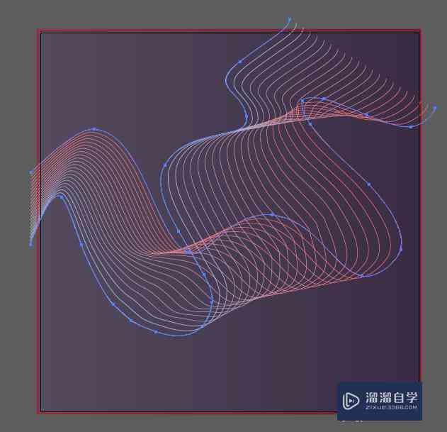 AI在两条曲线间智能生成与调整多条曲线的解决方案及技巧