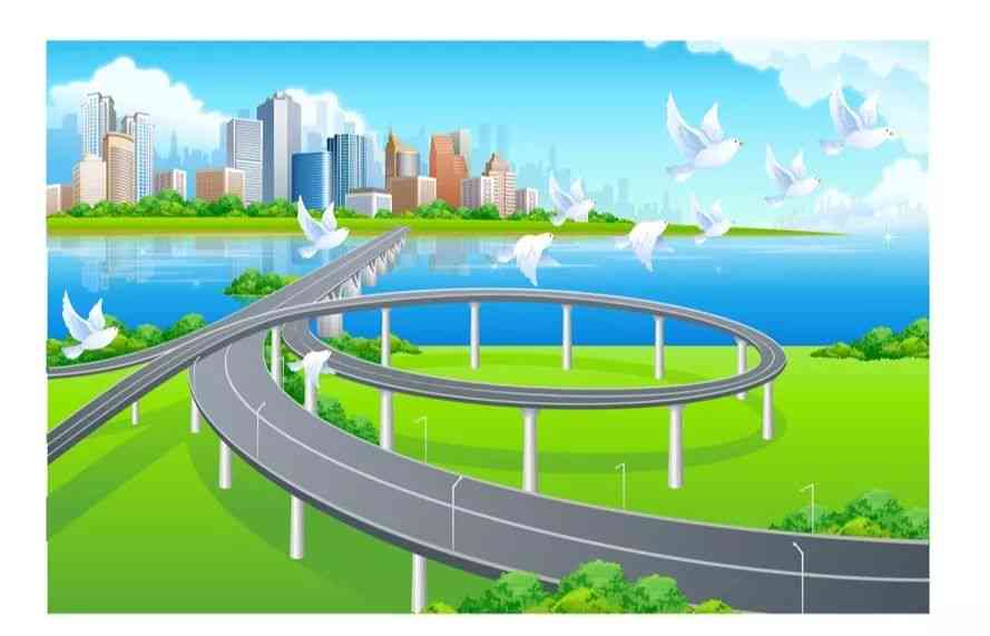 城市景观模型素材库：免费场景图片素材免费
