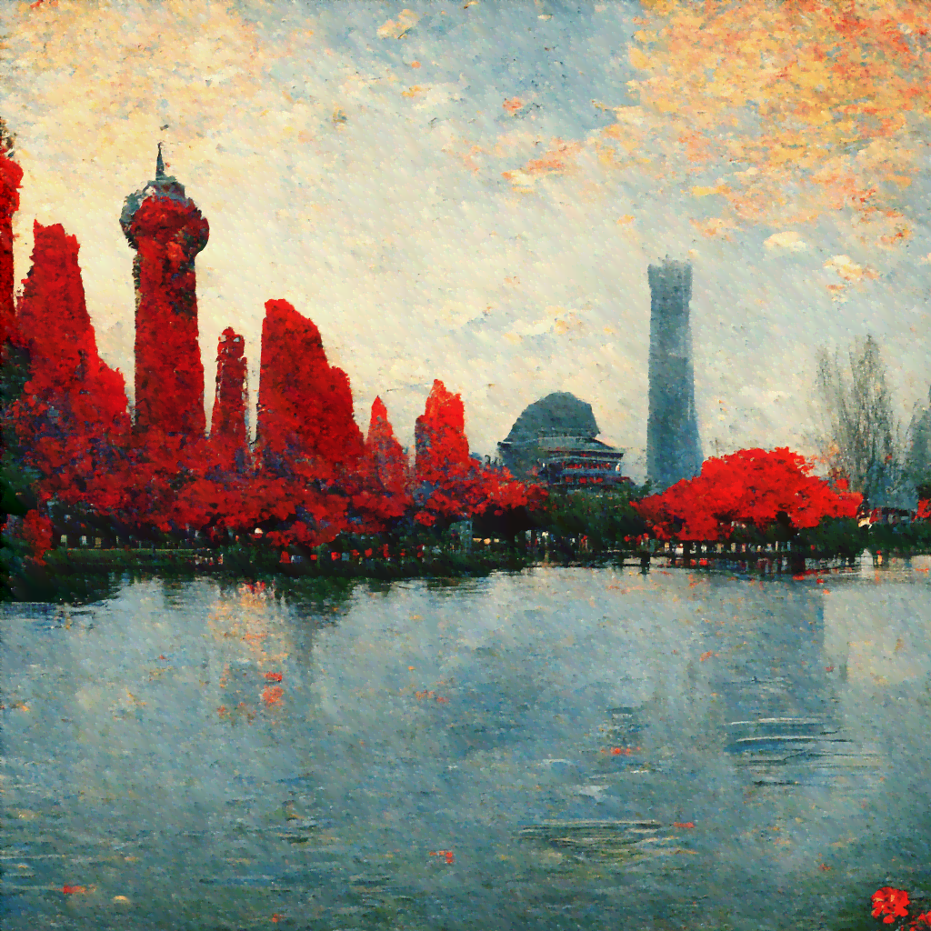 艺术智能：上海网络科技一键自动生成免费图虫绘画图片