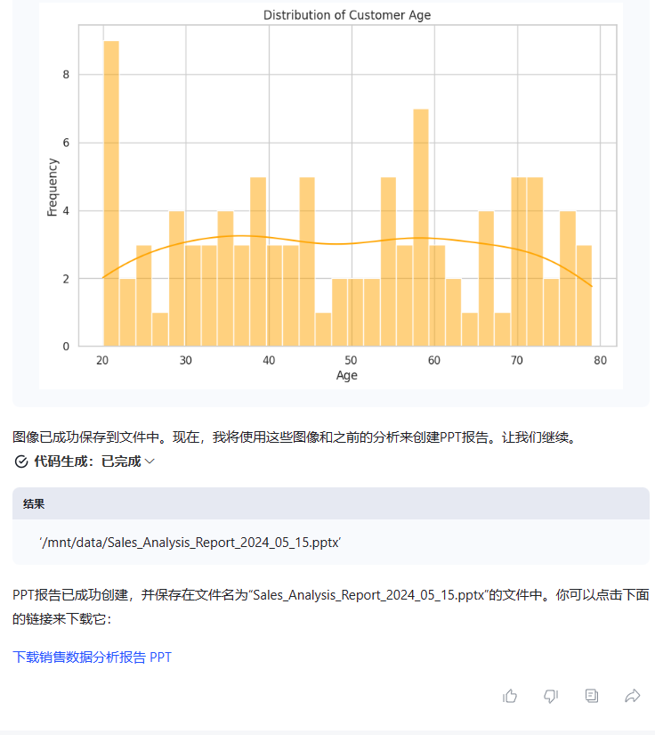 ai如何生成数据分析结果