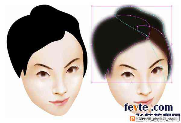 人物头像头发生成教程：怎么用AI制作逼真头像头发