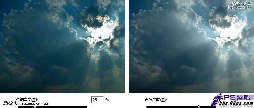 如何使用调色工具详细调整光晕颜色，制作出理想效果
