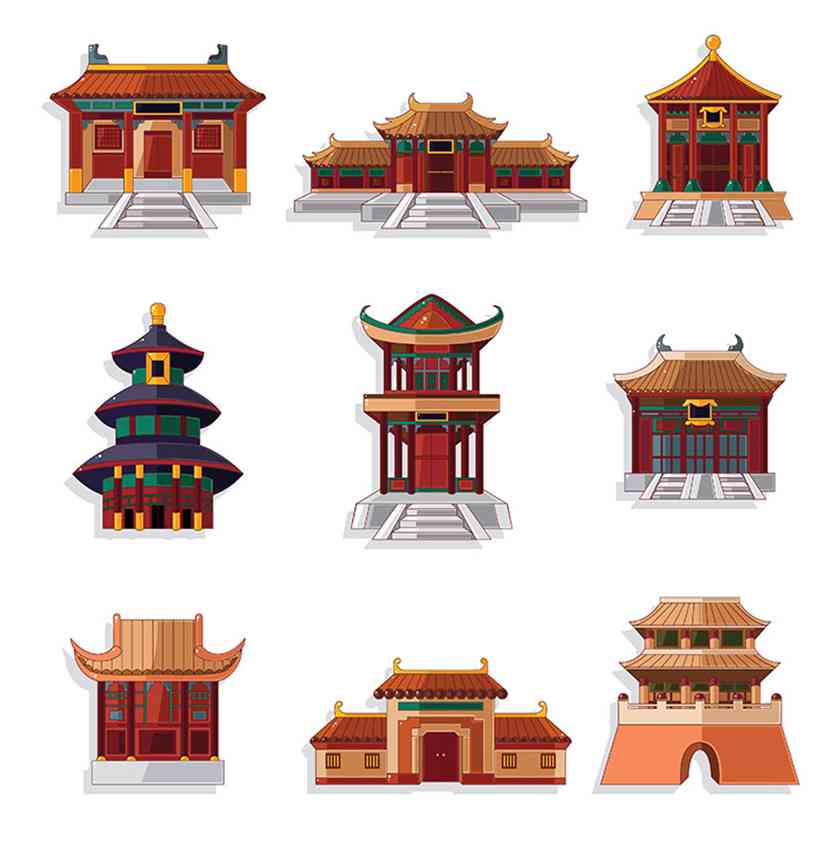 ai照片生成古风建筑
