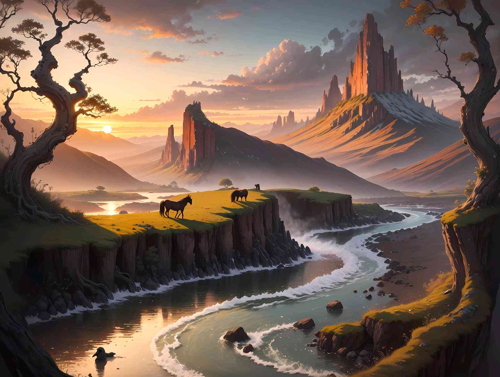 ai绘画生成器风景