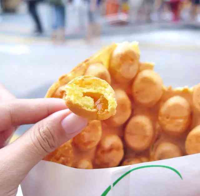 特色：港式鸡蛋仔海报素材，传小吃派对设计图，赛模板蛋仔图片