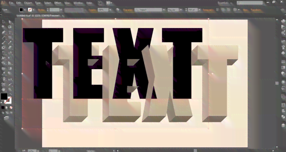 ai3d中文字体生成
