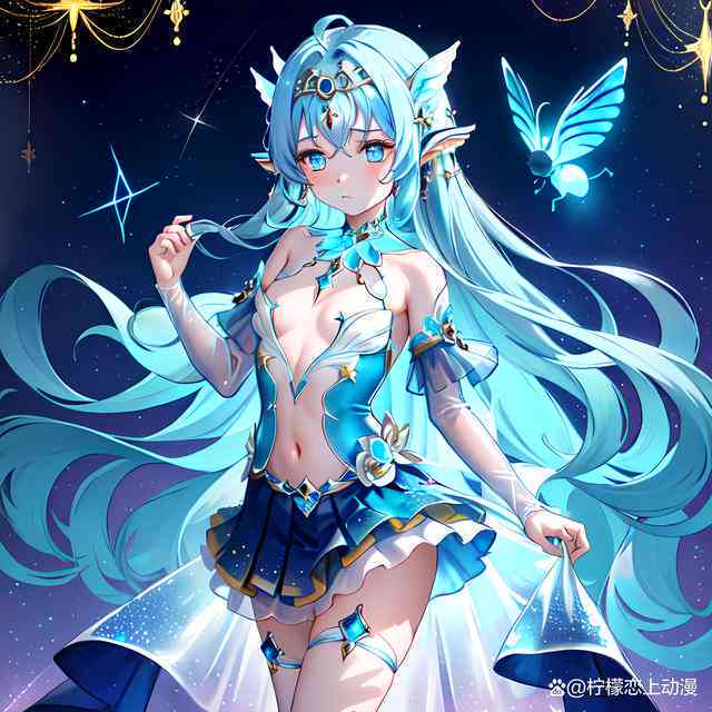 ai绘画生成二次元水瓶座头像自动创作工具