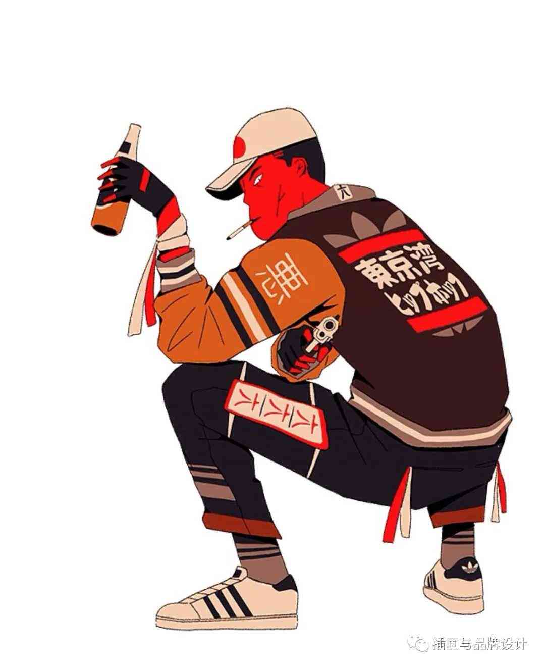 复古式插画：融合经典洲元素，重现复古式风插画魅力