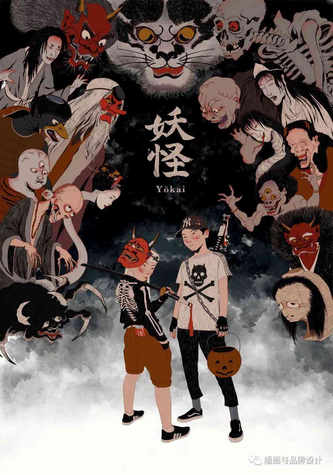 复古式插画：融合经典洲元素，重现复古式风插画魅力