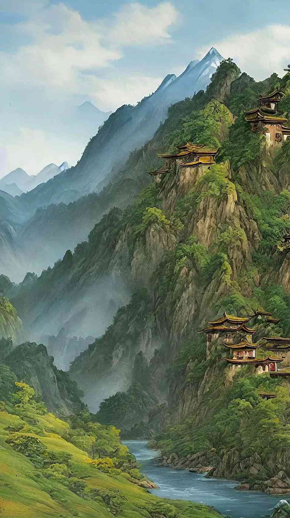 风景ai生成描述词