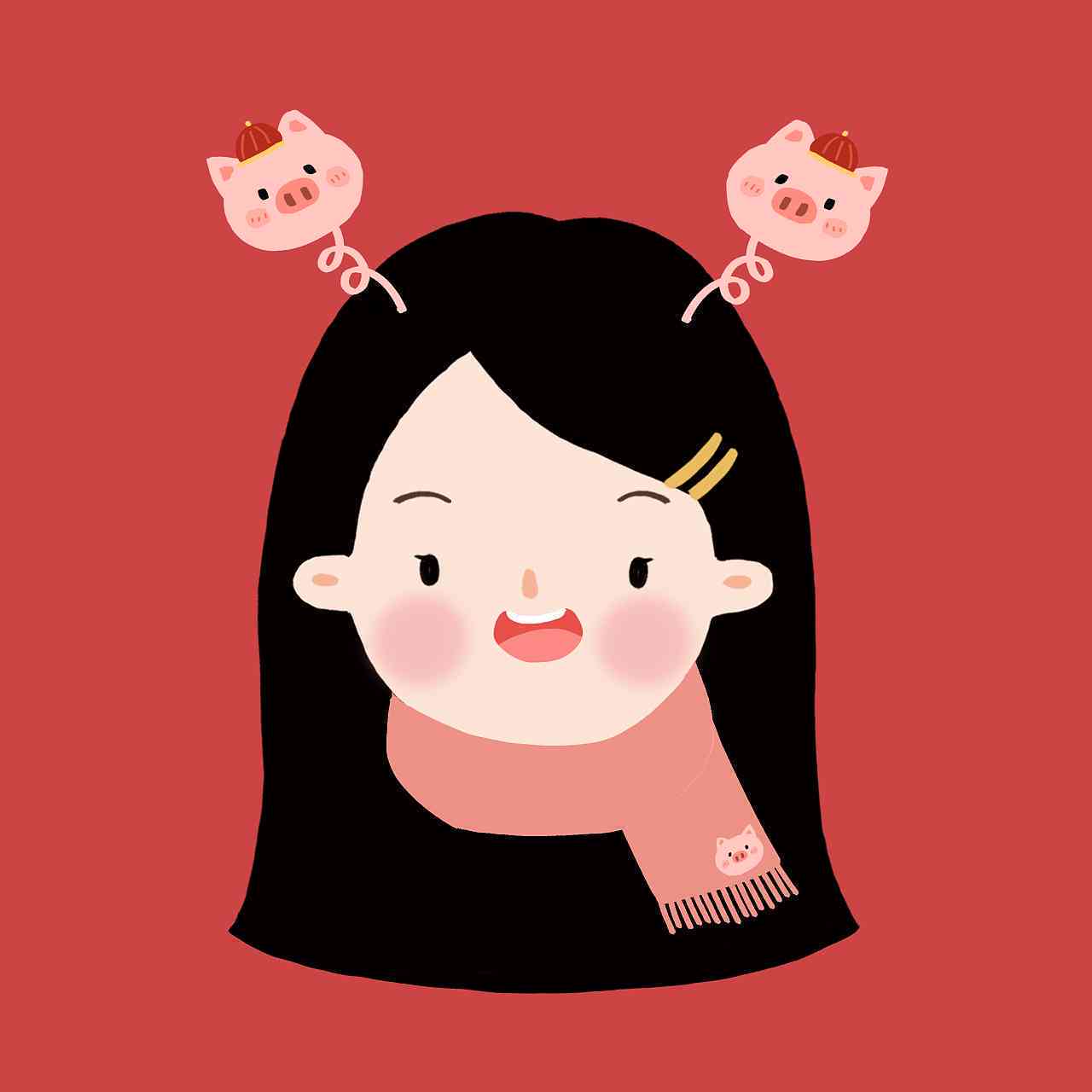 ai生成好运头像