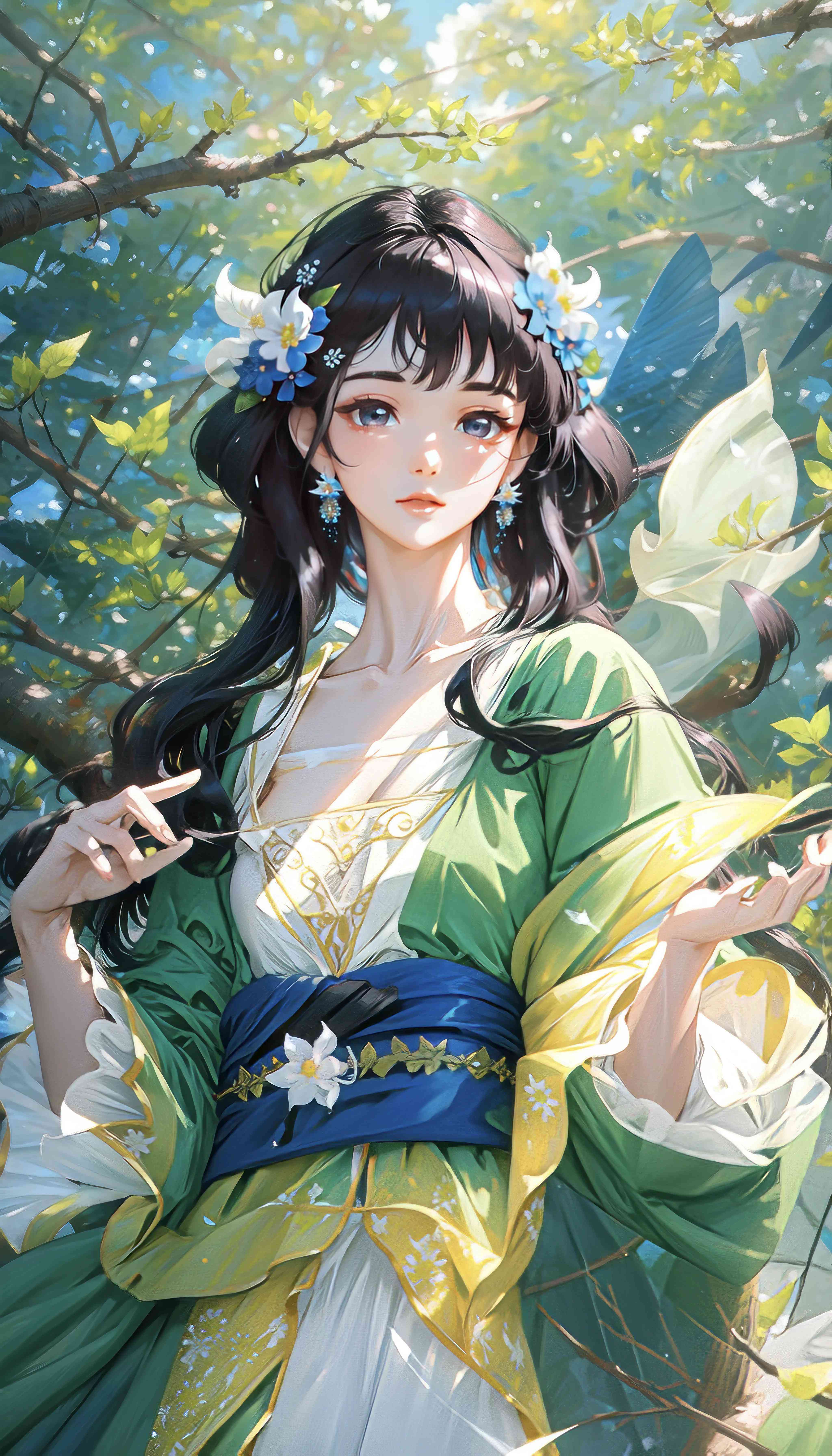ai绘画生成词古风