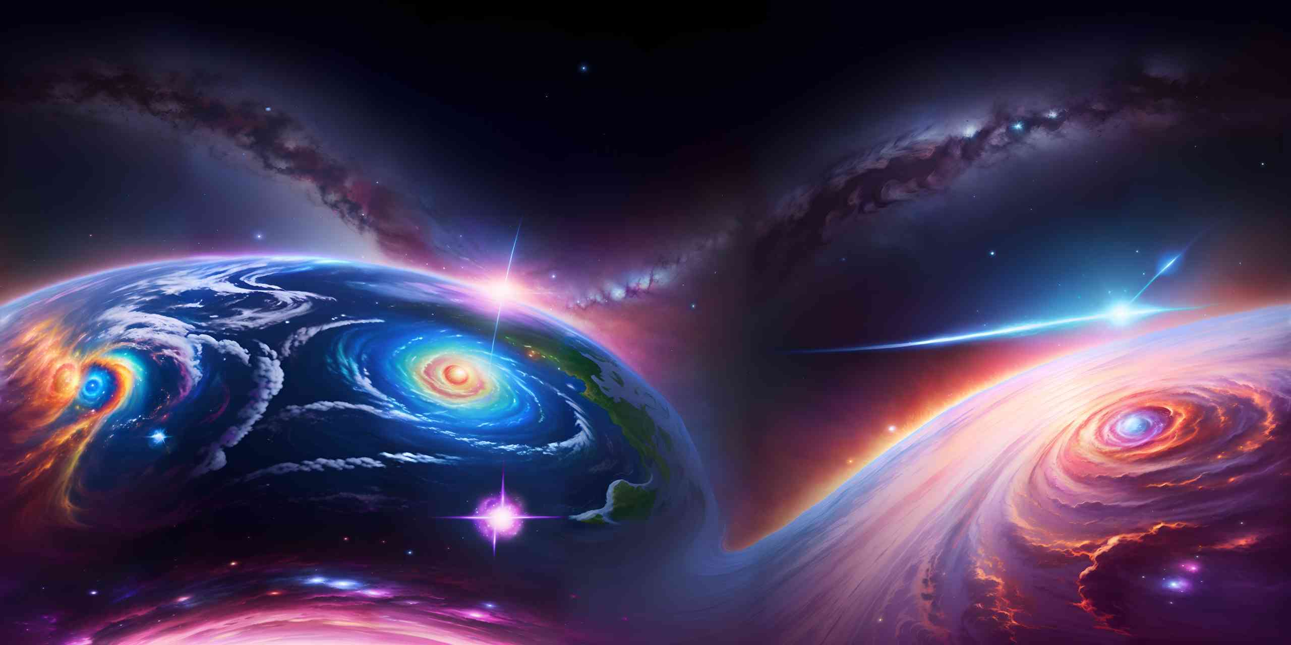 AI一键定制个性化太空奇幻壁纸：满足您对所有星际美图的幻想需求