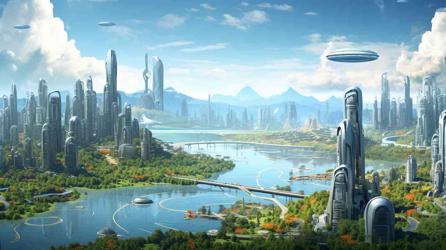 AI构筑的梦幻都市：虚拟城市的未来面貌