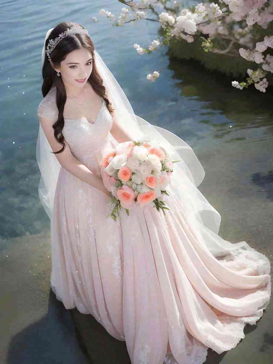 婚礼之选：新娘的美丽瞬间，我们书写福爱情的婚纱文案与高级句子