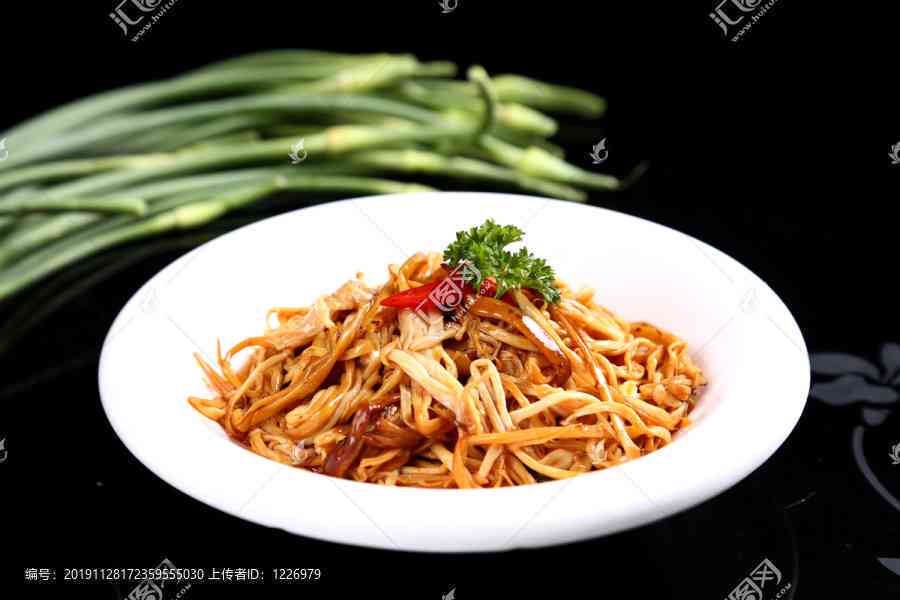 香辣金针菇ai文案