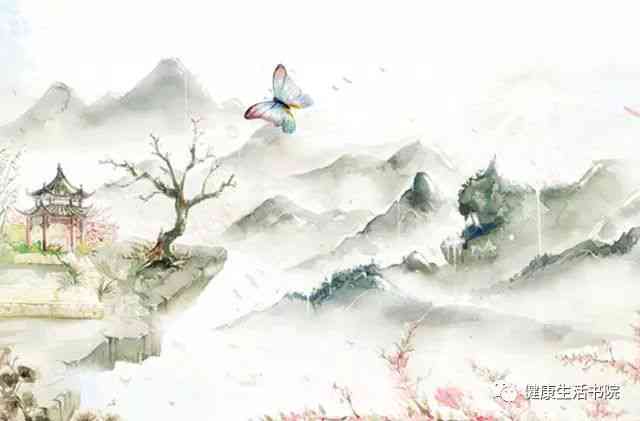 水墨交融·国韵新生——中国山水古风绘画与水彩文案创意图片集