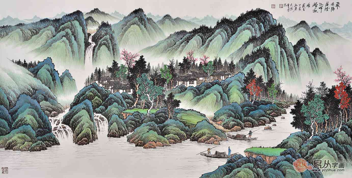 名家作品风格模仿：名人字画复制出售，价格亲民