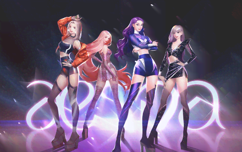 kda女团ai文案