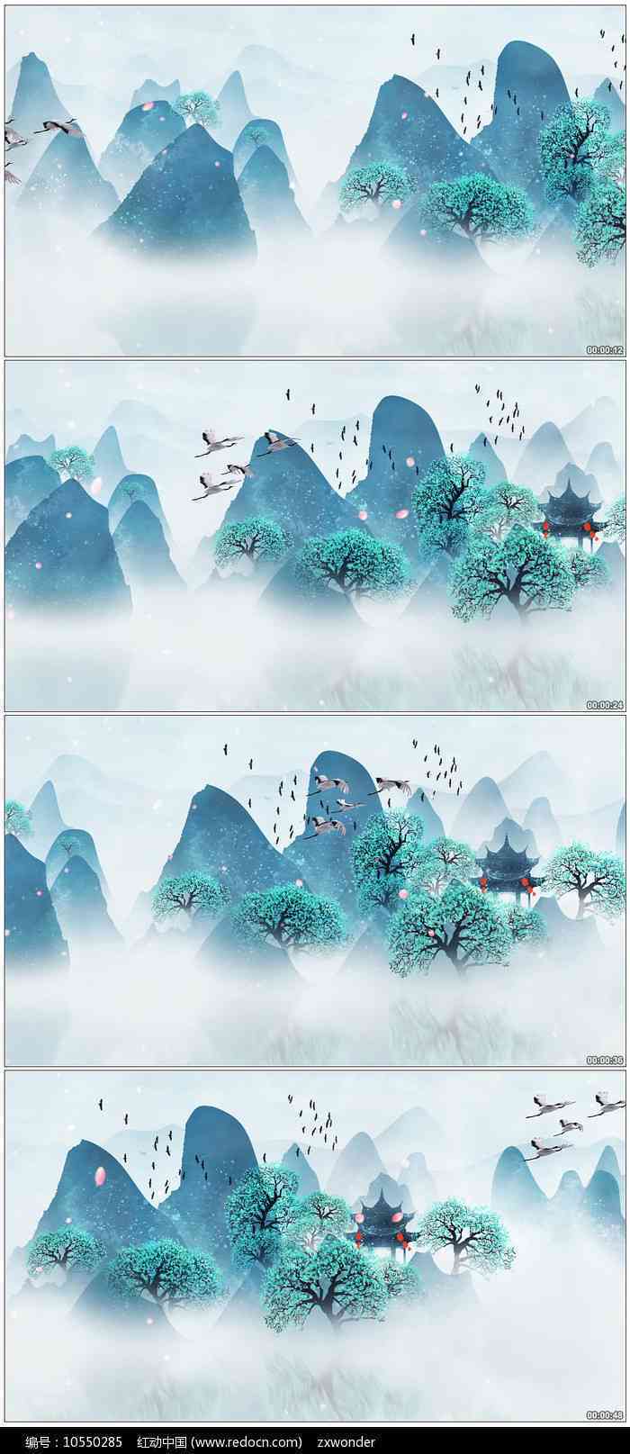 怎么用AI做水彩水墨背景及实现水墨画背景效果的方法-ai怎么做出水墨画背景