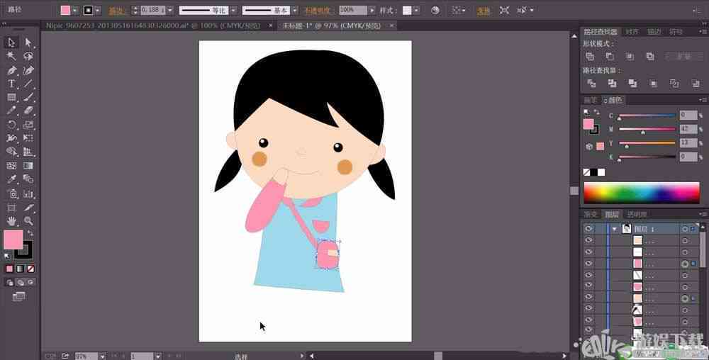 四岁女孩创作ai作品