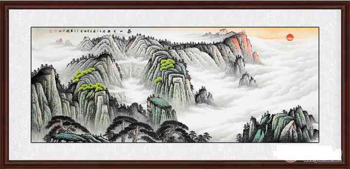现代国画山水绘画软件——哪个平台可以生成专属山水画作品？