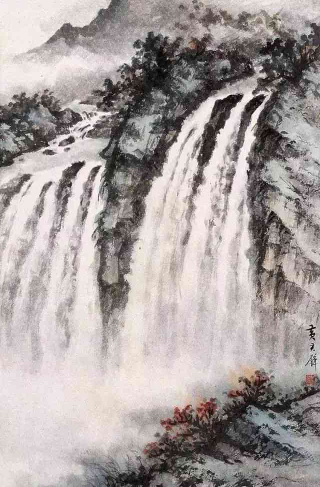 现代山水画ai创作