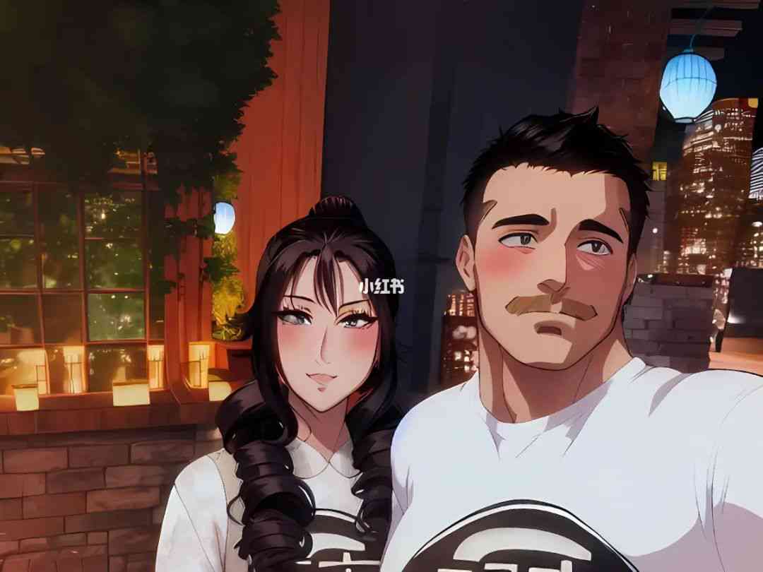 触手ai绘画情侣文案怎么写