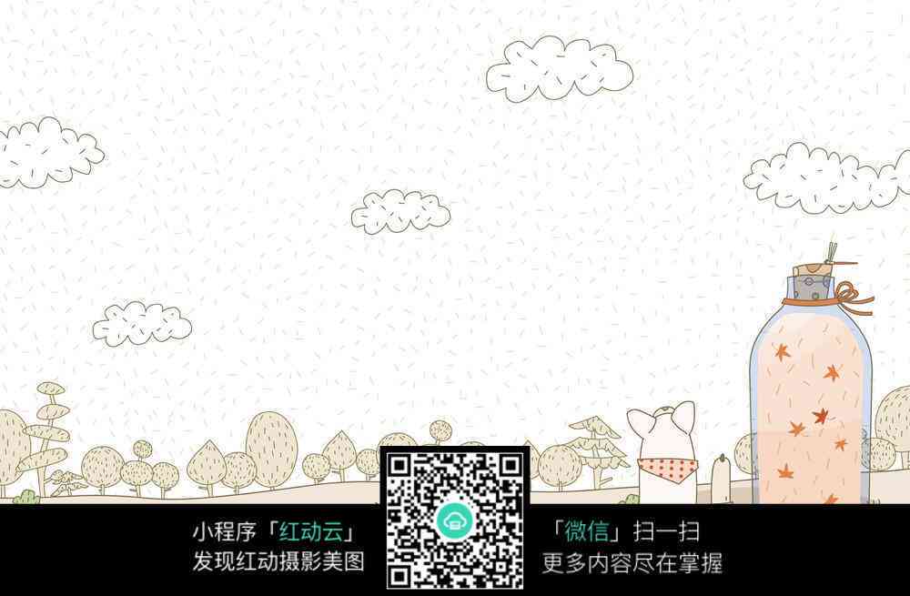 冬卡通桌面壁纸：唯美动漫背景图片，圣诞素材，知网精选背景素材集