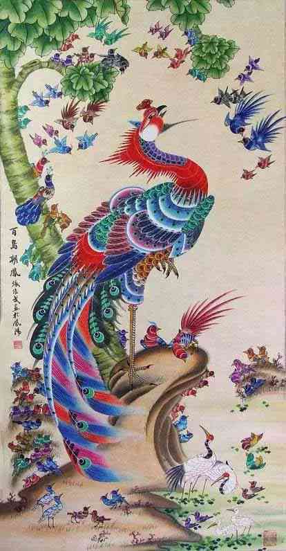 关于凤凰画作品名称：汇总及其命名技巧与创意标题撰写方法