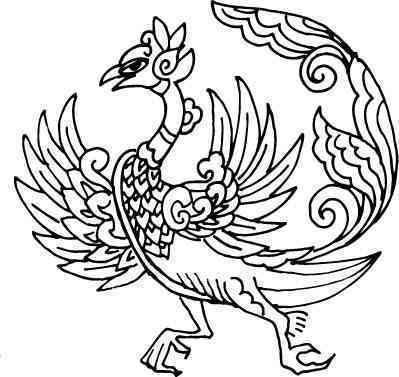 ai绘画凤凰文案