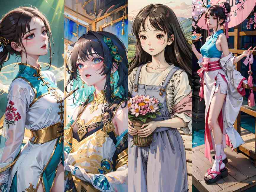 AI绘画创作：怎么让生成的动漫好看又有看点？