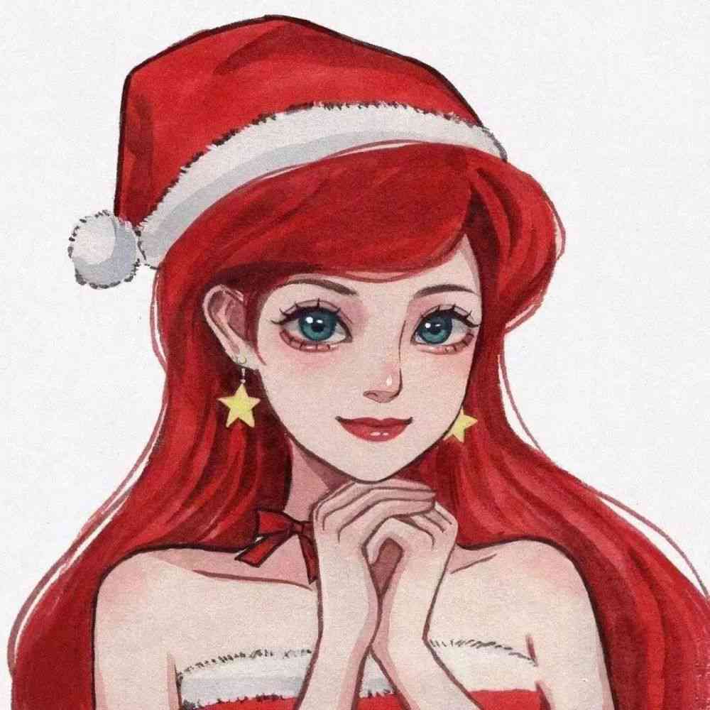 女生头像莎：公主可爱动漫真人头纱