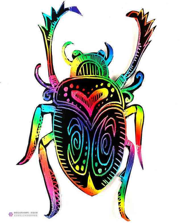昆虫创意插画：绘画与设计作品集