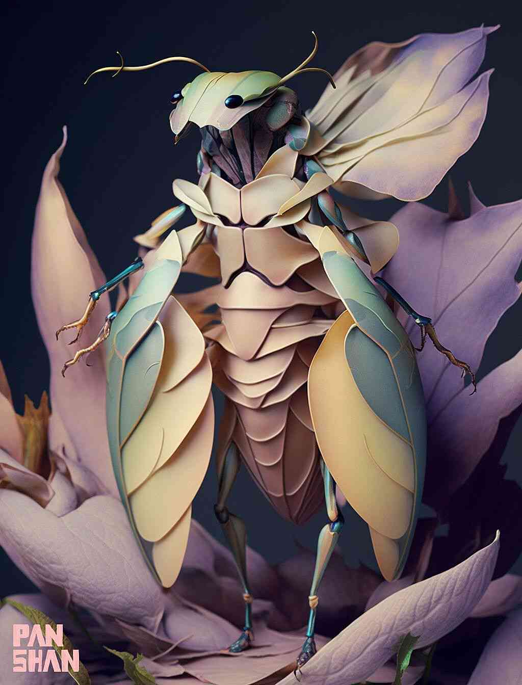 ai昆虫创作