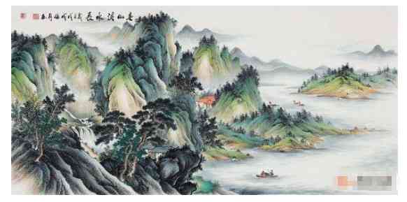 哪个在线绘画生成器可以生成国画山水作品？