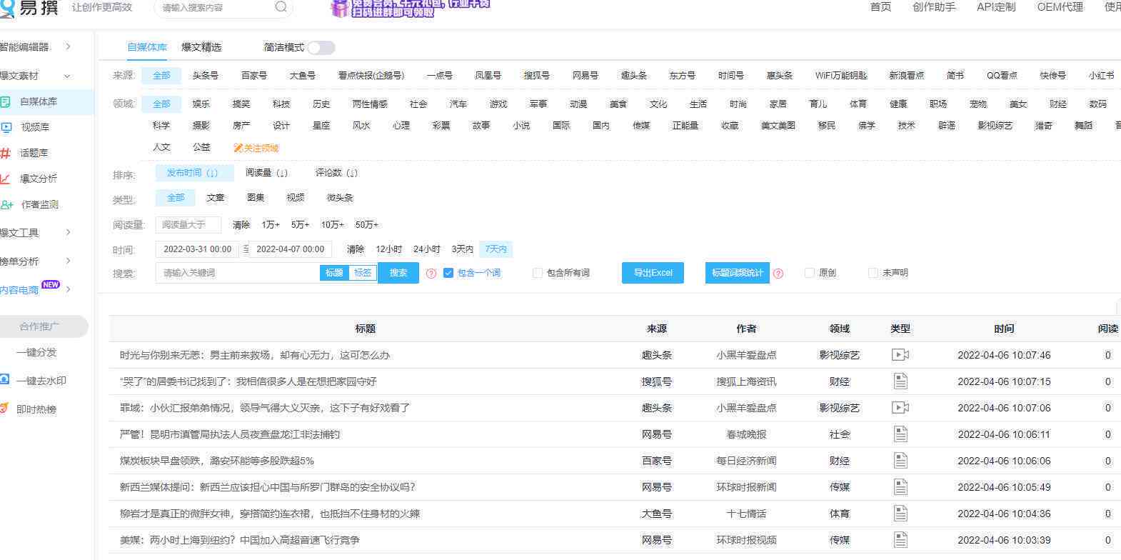 一键智能写作工具：创作文章的生成神器