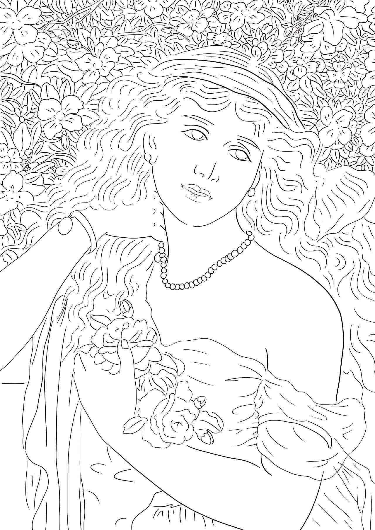 奈的花园创意画：名画解析与儿简笔画教程
