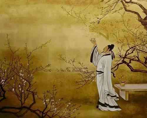 继续播放李白作诗歌曲，古诗创作欣