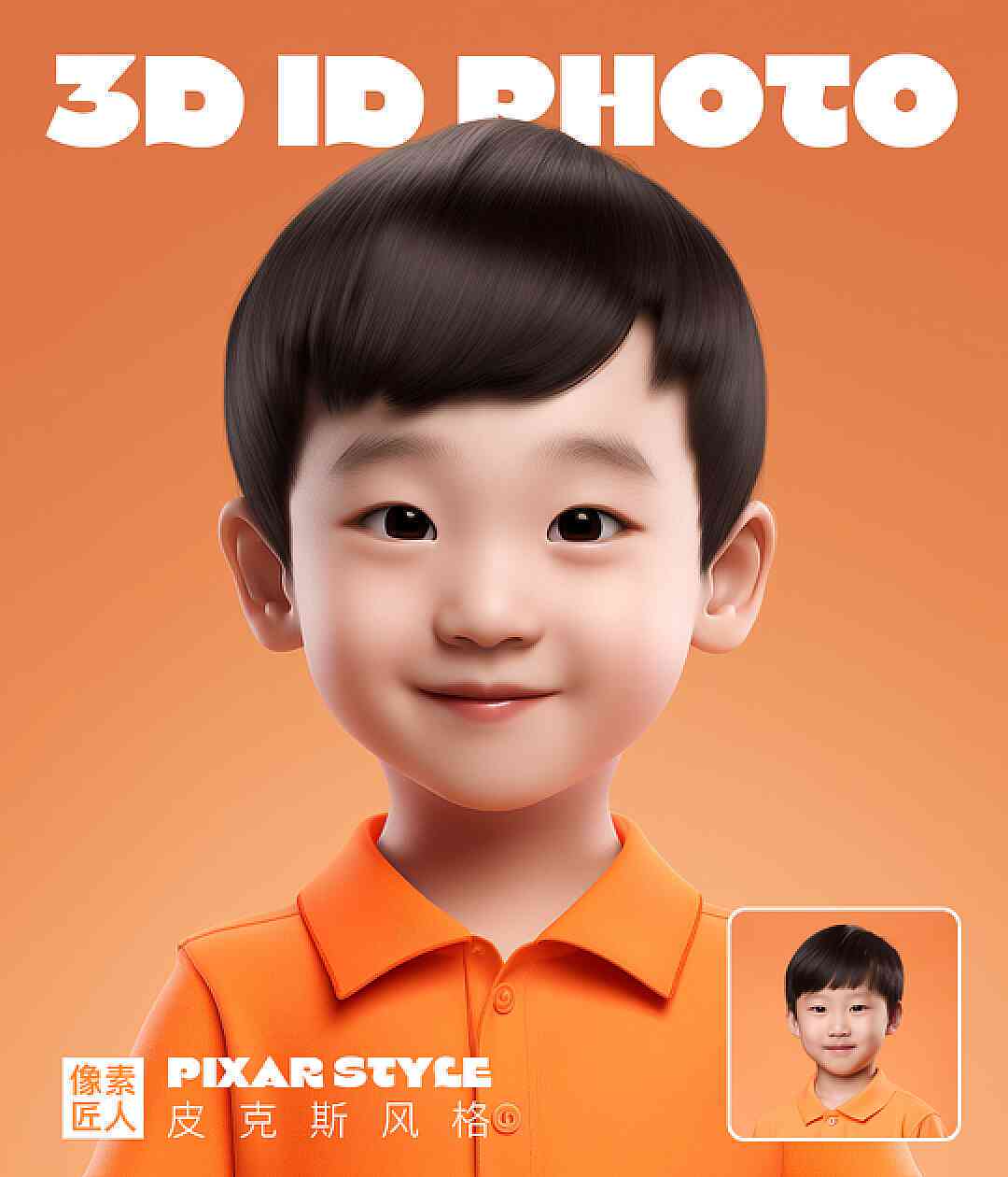 美式ai证件照男生文案