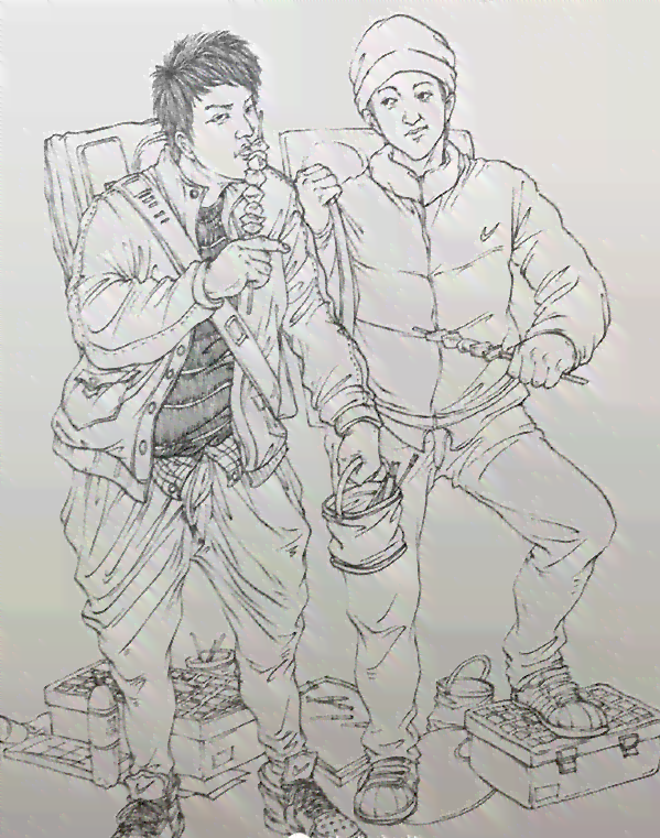 速写命题创作ai照片教程