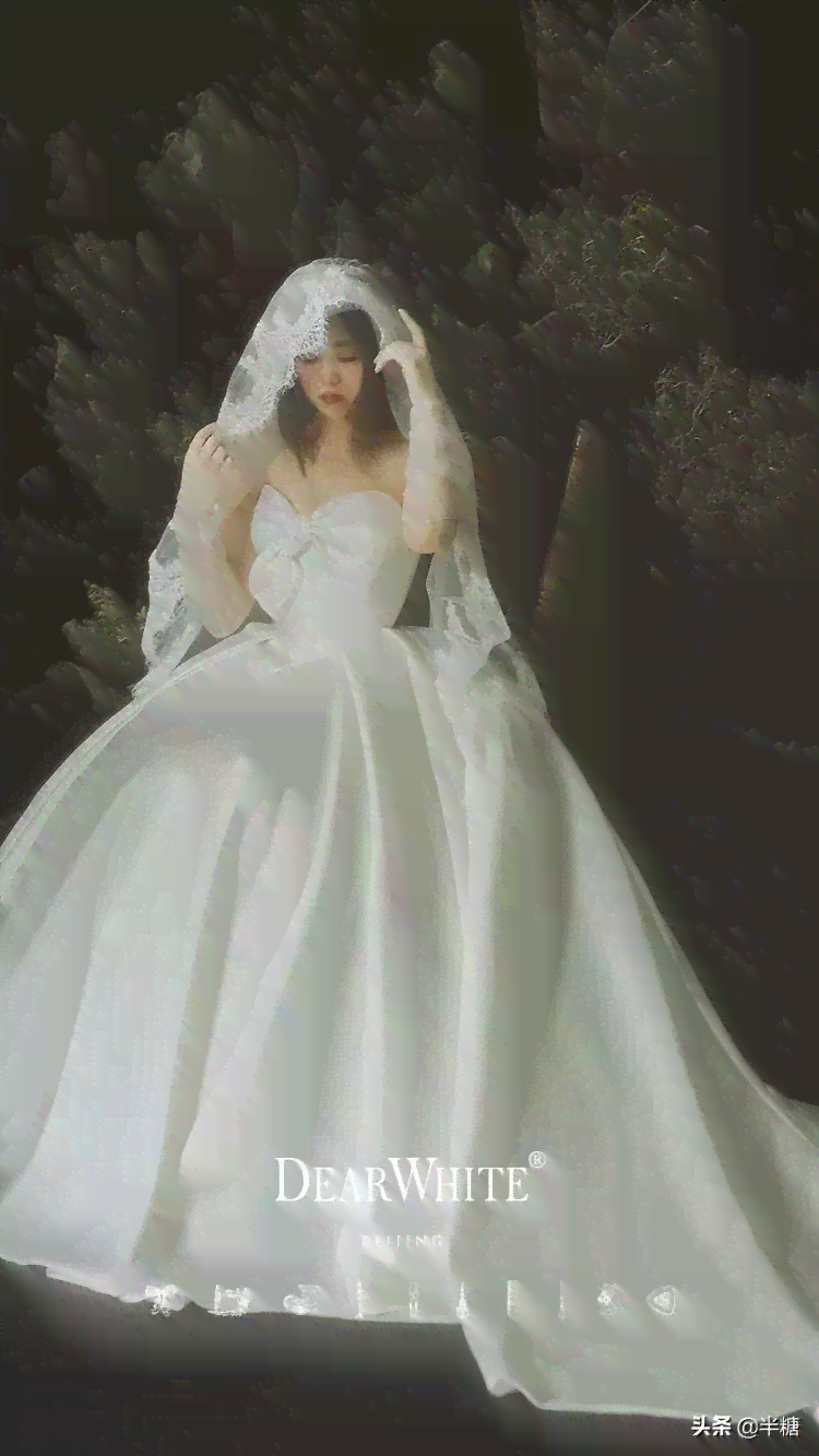 绝美婚纱设计，我们的爱情短句文案：新娘福婚纱照之美