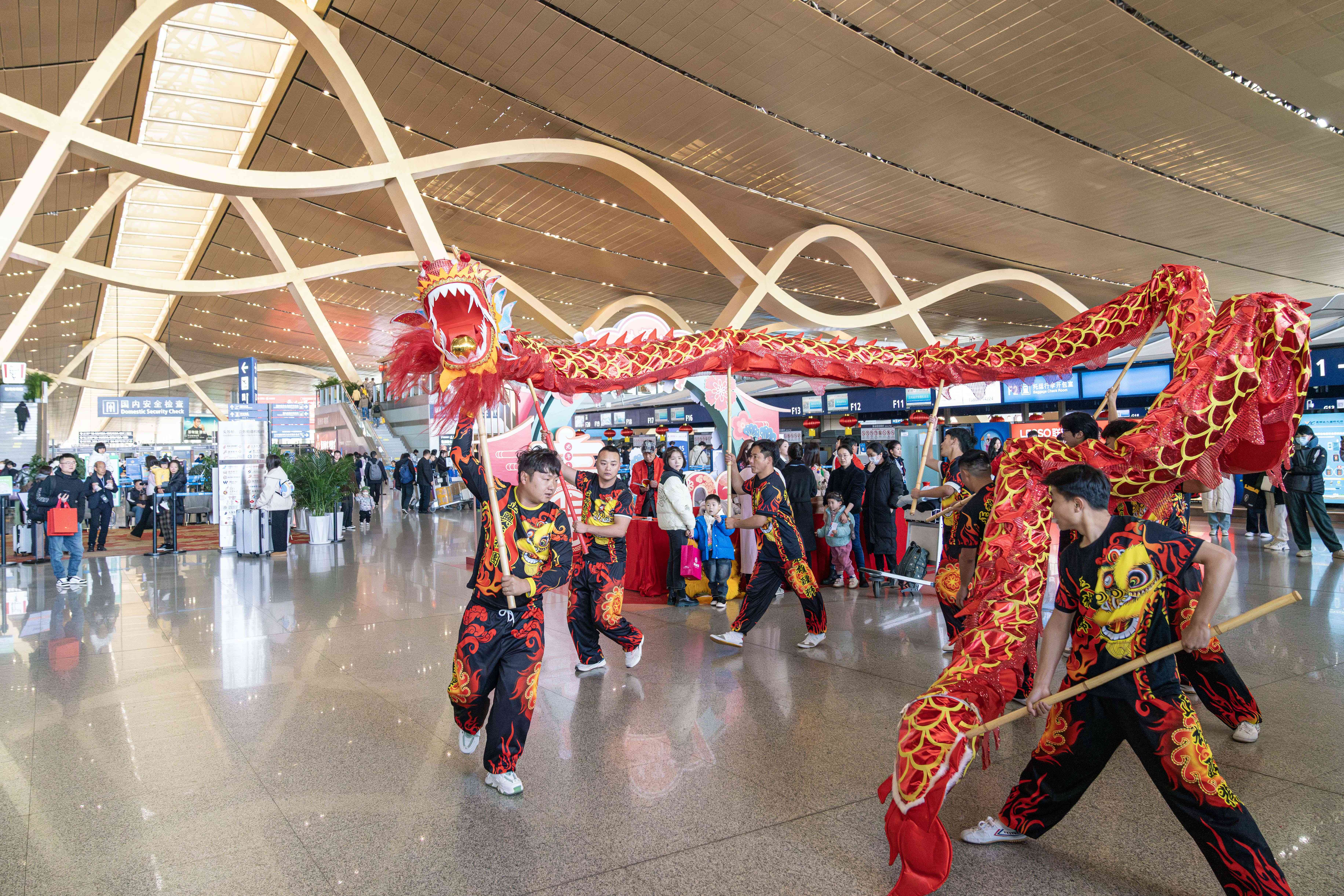 中中揭秘：中国舞龙活动中国龙怎么摆放姿态