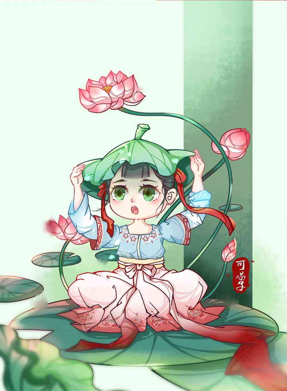 抖音精选：古风绘画壁纸文案，打造独特照片背景