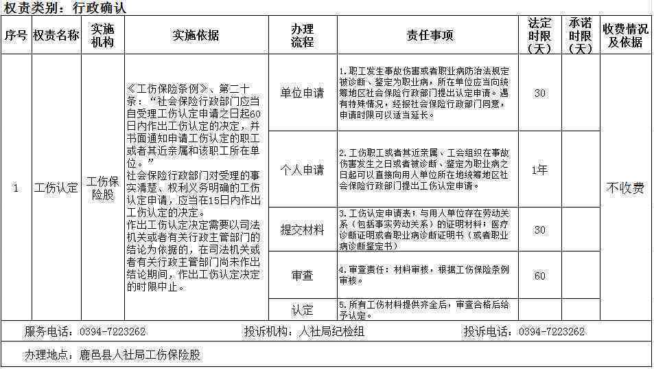 江区工伤认定地址