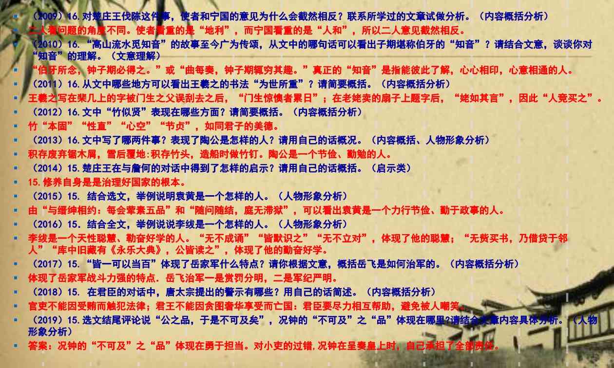 全方位解析：古风解说词创作技巧与经典案例汇编