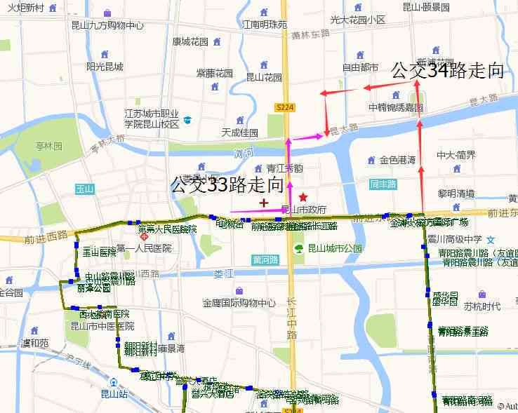 昆山工伤认定中心周边公交路线及劳动能力鉴定服务乘车指南