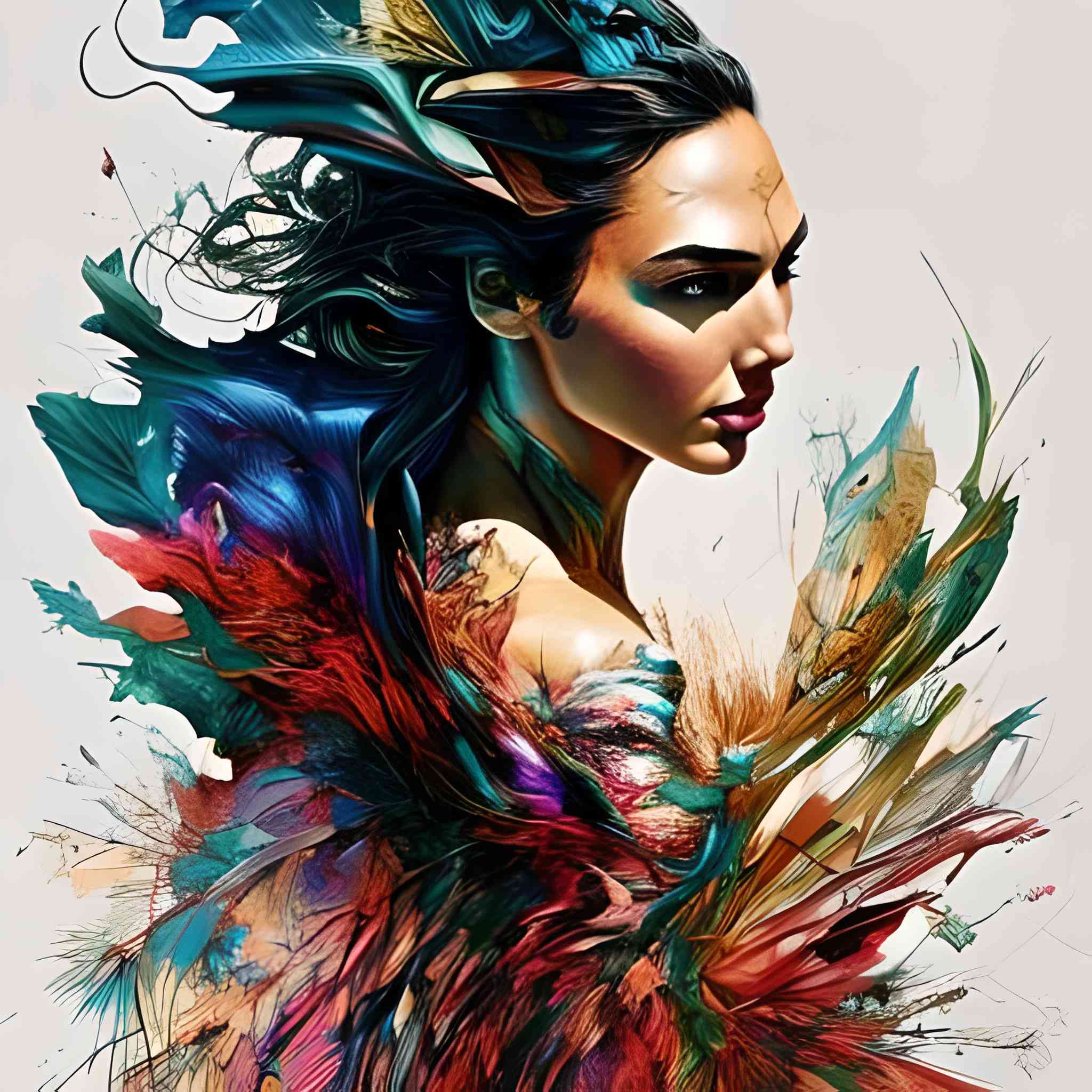 创作灵感ai绘画惊艳作品
