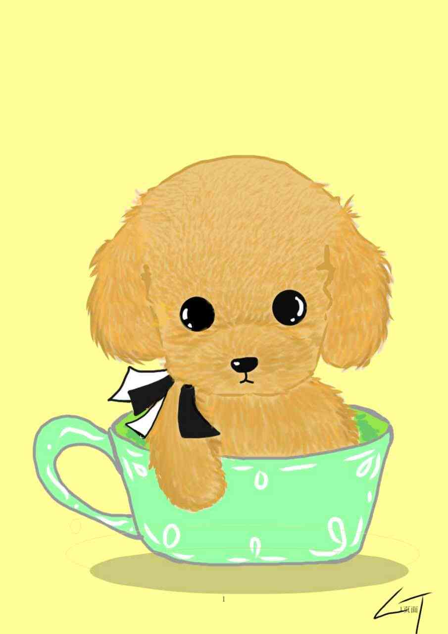 ai绘画茶杯狗文案