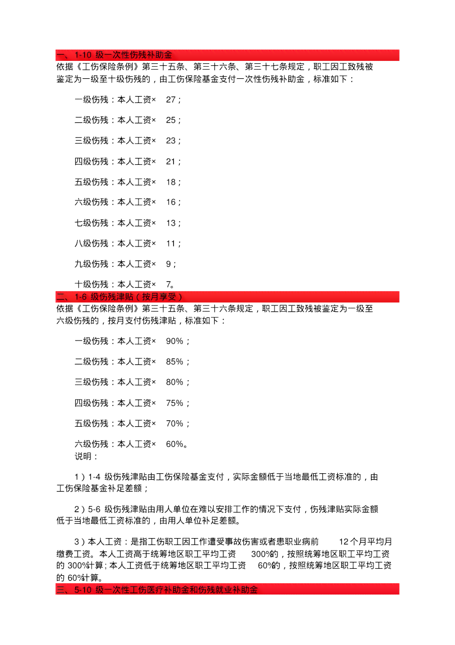 铁岭市工伤赔偿标准：最新实办法与赔偿表一览
